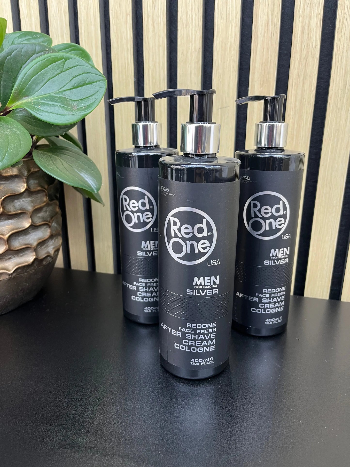 Red One Aftershave Lotion Silver Edition Flexbarbers