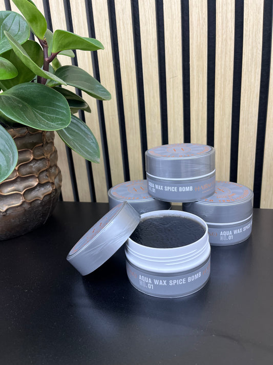 Hair wax silver