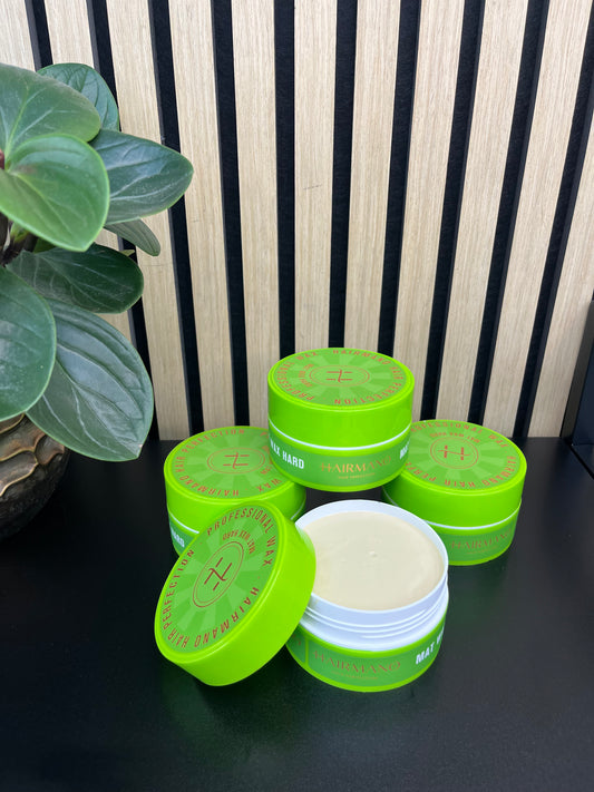 Hair Wax Green Matt Hard