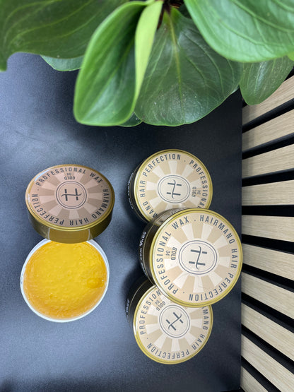 Hair wax gold